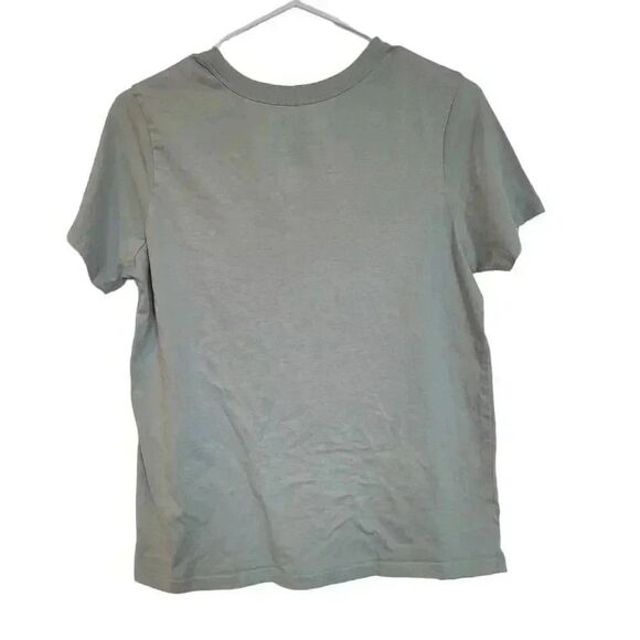 Zoe + Liv Women's Vintage Green Cotton/Poly Yosemite Graphic Short Sleeve Crew N - Picture 5 of 6